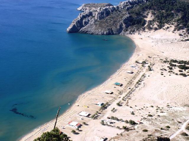 Insel Rhodos - Tsambika Beach