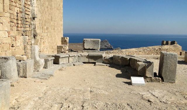 Insel Rhodos - Akropolis von Lindos