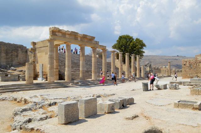 Insel Rhodos - Akropolis von Lindos