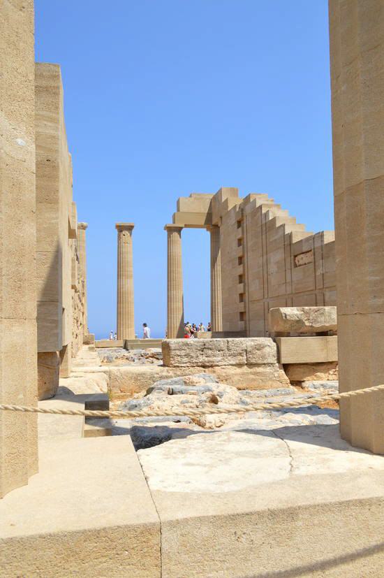 Insel Rhodos - Akropolis von Lindos