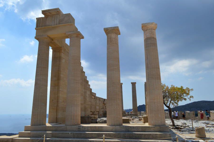 Insel Rhodos - Akropolis von Lindos