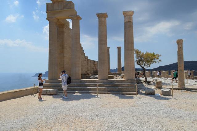 Insel Rhodos - Akropolis von Lindos