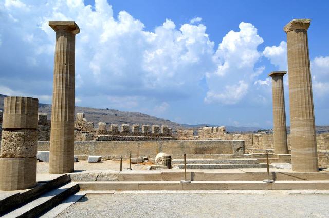 Insel Rhodos - Akropolis von Lindos