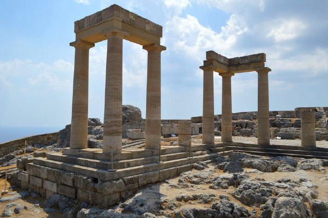 Insel Rhodos - Akropolis von Lindos