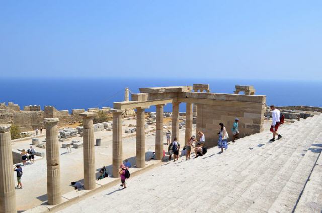 Insel Rhodos - Akropolis von Lindos