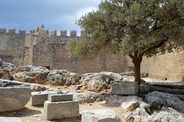 Insel Rhodos - Akropolis von Lindos