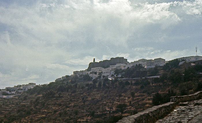 Insel Patmos - Chora mit dem Johanneskloster