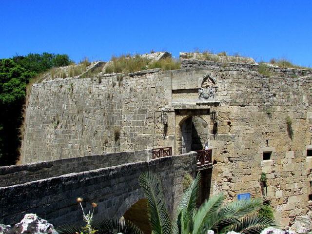 Stadt Rhodos - Festungsmauern