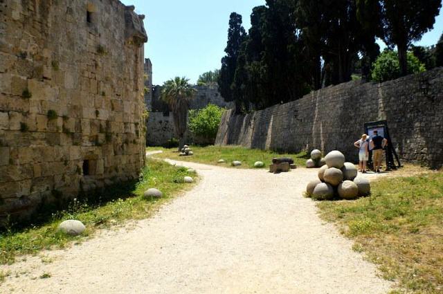 Stadt Rhodos - Festungsmauern