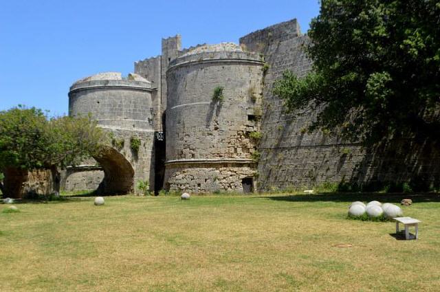 Stadt Rhodos - Festungsmauern