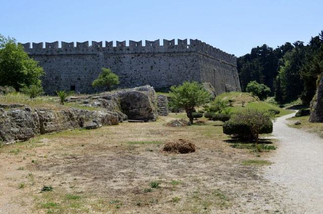 Stadt Rhodos - Festungsmauern