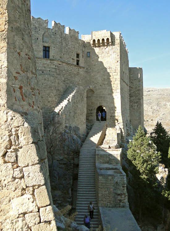 Insel Rhodos - Akropolis von Lindos