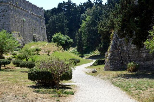 Stadt Rhodos - Festungsmauern